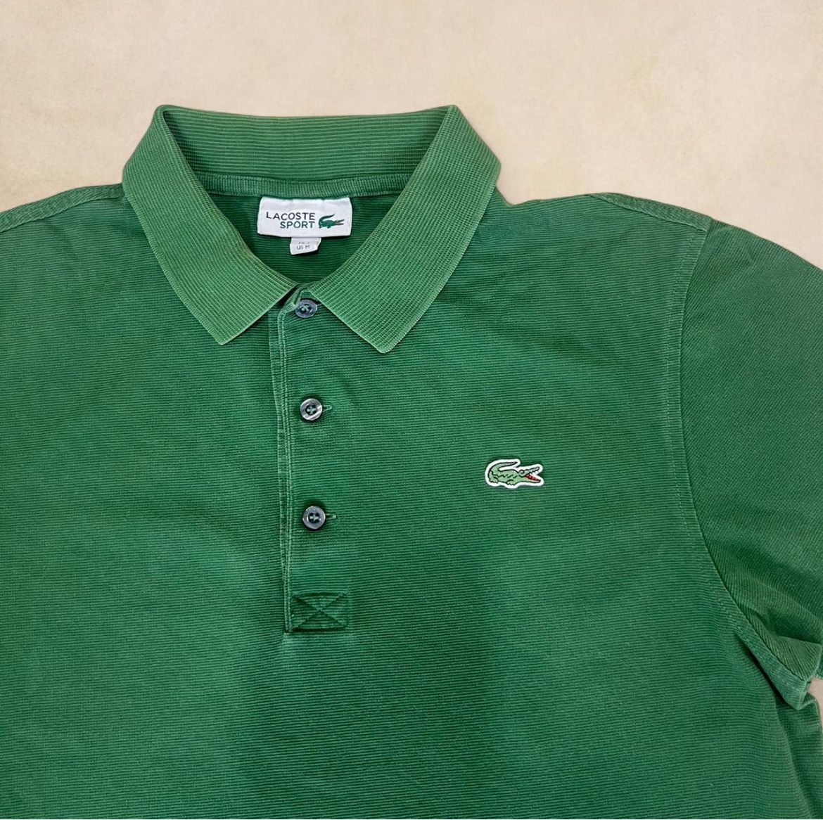 Lacoste Green Poloshirt (M)
