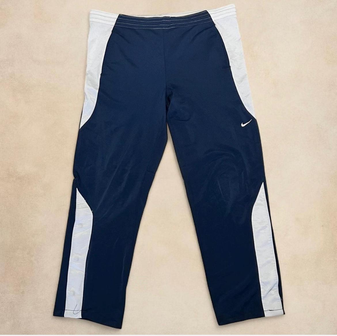 Blue Nike Trackpants (XL)